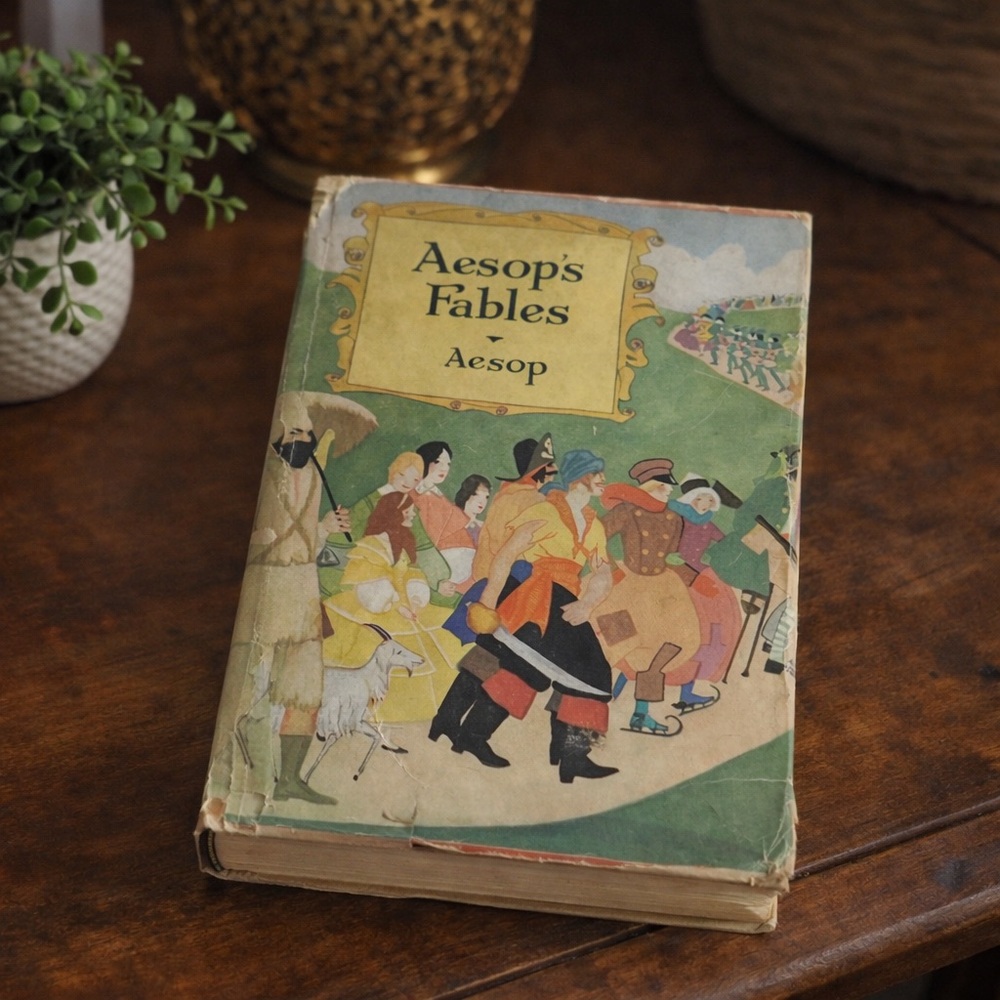 Aesop's Fables Hardcover Book